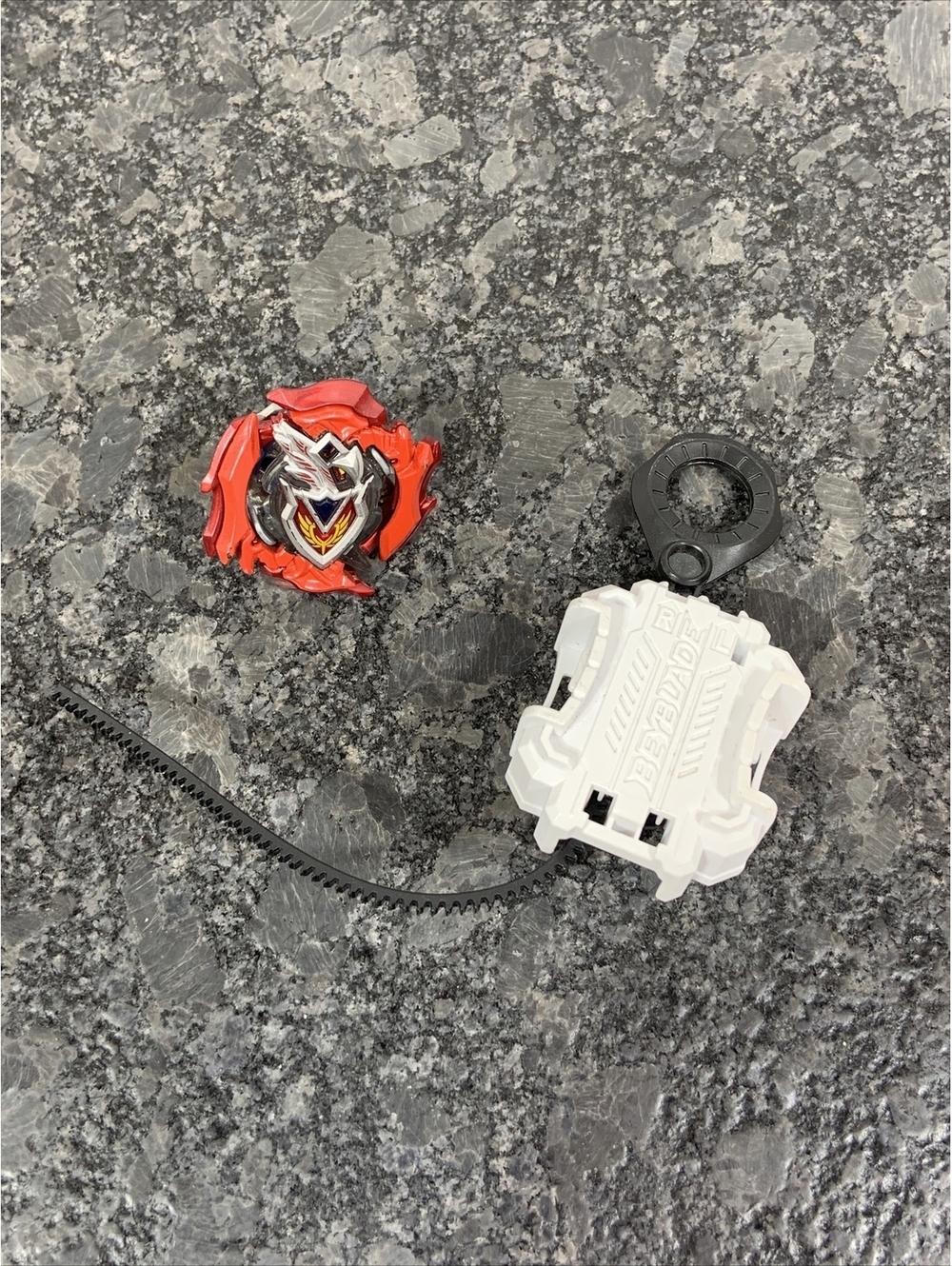 Beyblade Burst Slingshock Turbo Achilles A4 Bey & Launcher